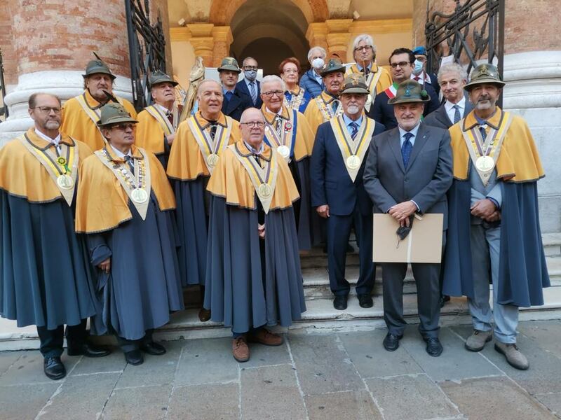 Bacalà, alcuni menbri della confraternita