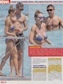 Martina Colombari, topless a Ibiza 3