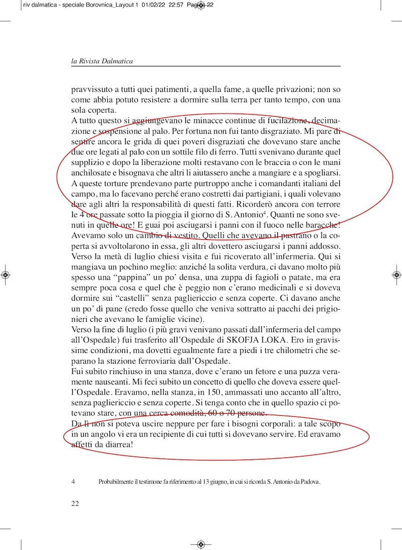 Il rapporto segreto sulle torture titine 6