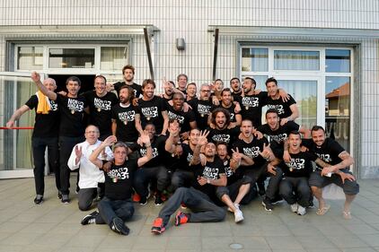 Trentesimo scudetto, la festa della squadra 5