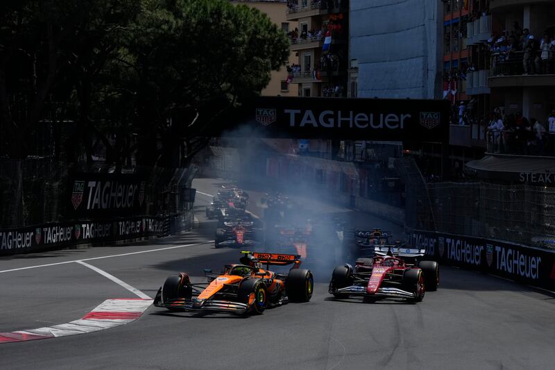 F1 Monaco gara partenza