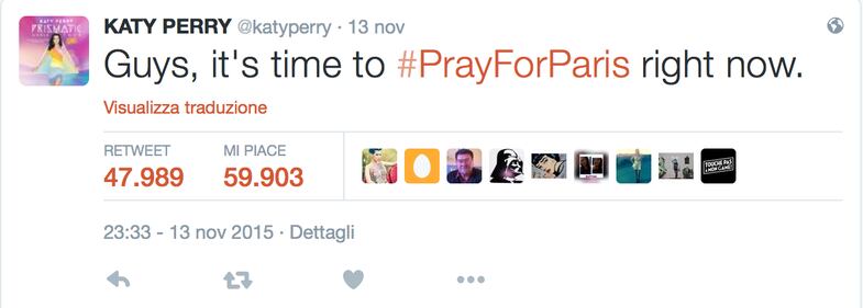 Attentati di Parigi: la reazione dei VIP su Twitter 36