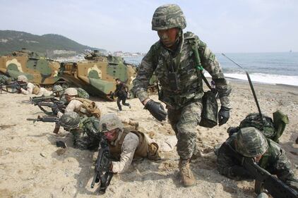 Prove di guerra tra le due Coree 6