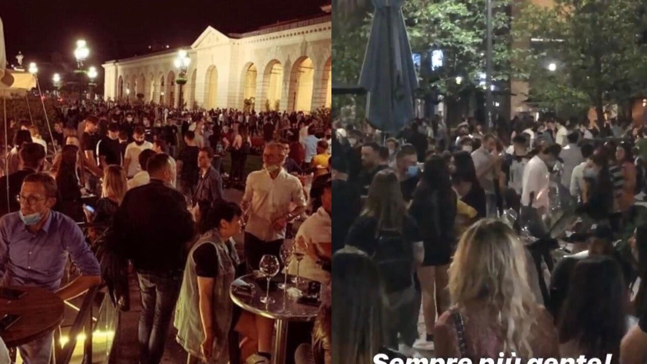 L'ira degli influencer contro la movida: "La gente sputava addosso ai vigili"