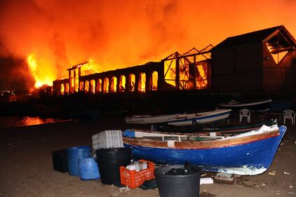 Incendio a Napoli 7