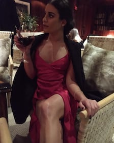Lea Michele nuda per salutare il 2017 16