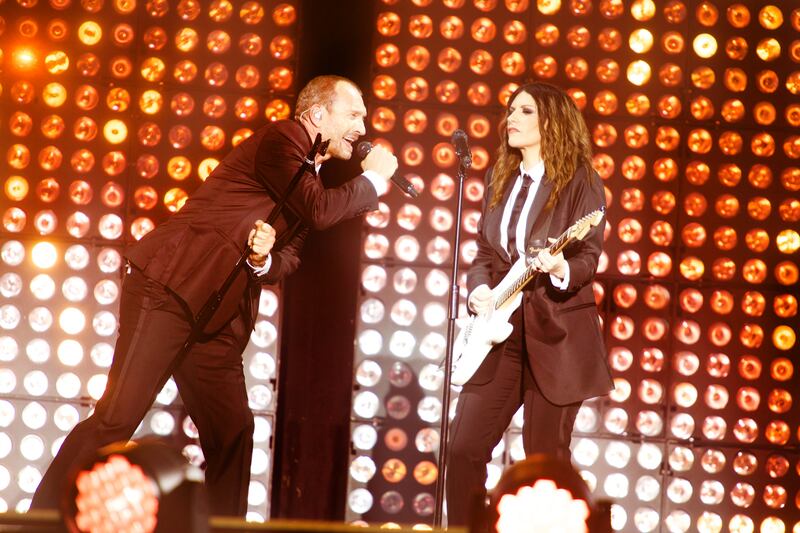 Laura Pausini e Biagio Antonacci insieme a Bari 3