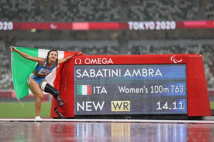 La storica tripletta azzurra nei 100 metri femminili alle Paralimpiadi di Tokyo 10