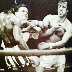 Sylvester Stallone nelle foto di scena di Rocky 14