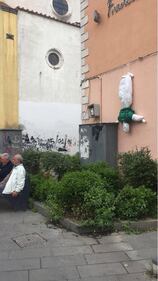 Quarto (Napoli), due fantocci appesi con insulti alla Lega 1
