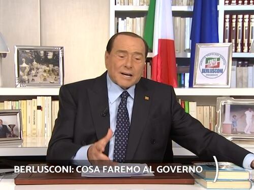 "La presenza di Forza Italia al governo la chiede l'Europa"