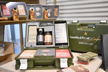 Prodotti a marchio “Esercito 1659” e stabilimento chimico farmaceutico militare a “Taste 16” 4