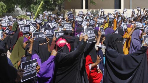 Proteste contro Charlie Hebdo in Niger 2