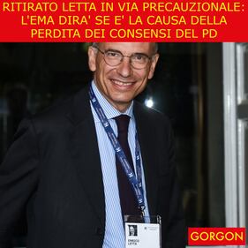 Ecco la satira del giorno. Ritirato Letta dal PD 1