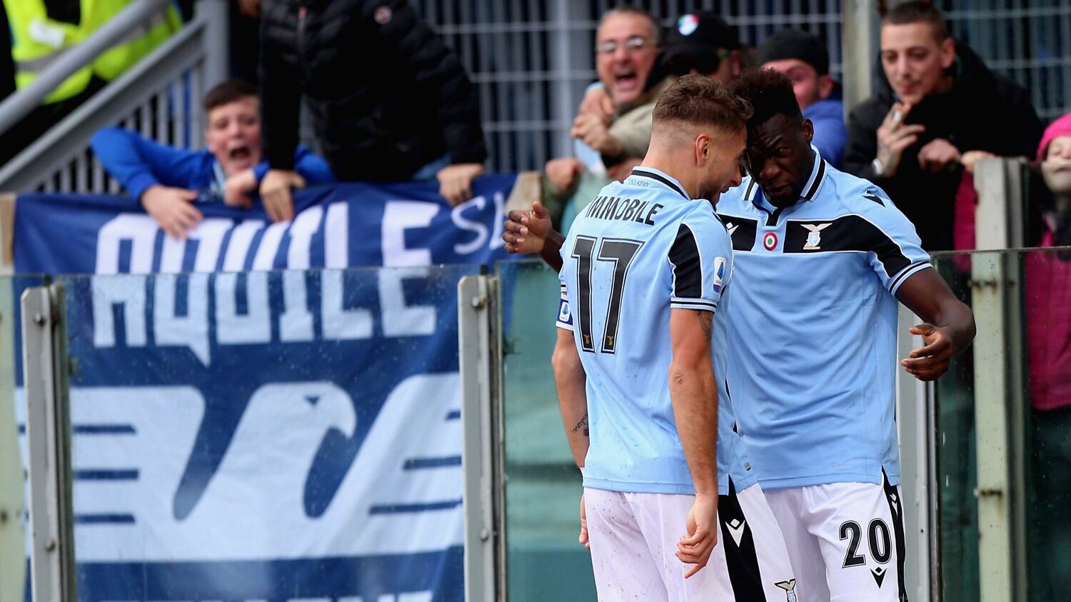 La Lazio vola con la tripletta di Immobile