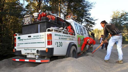 Cile, il giorno dopo l'eruzione del vulcano 8