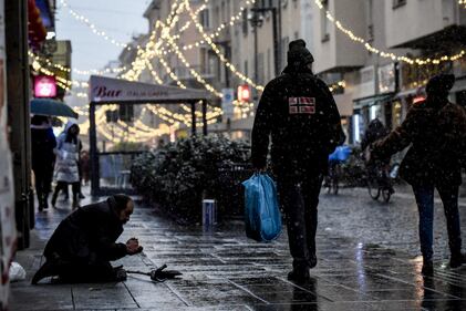 Arriva la prima neve a Milano 2