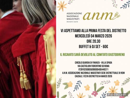 Buffet, dj set, Iban e ricavato per il No: il volantino choc che imbarazza l'Anm. Gasparri: "Esterrefatto"