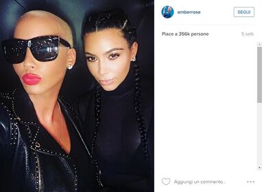 Amber Rose, anche l'ex di Kanye West difende il selfie hot di Kim Kardashian: foto 2