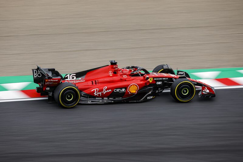 Leclerc F1 Suzuka FP2