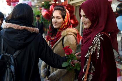 San Valentino nel mondo: la festa degli innamorati in alcuni scatti suggestivi  1
