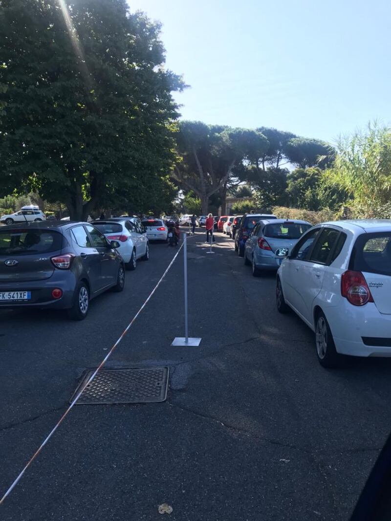 Ore di fila al Drive-in Covid di Santa Maria Della Pietà 10