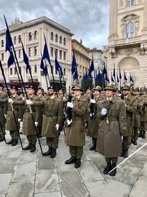 La preparazione della parata del 4 novembre 13