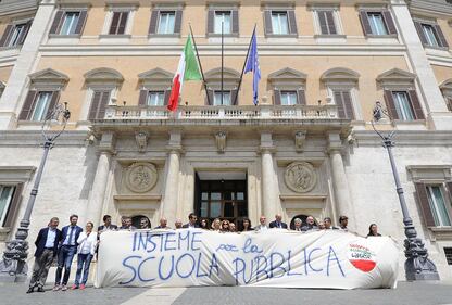 Proteste contro la riforma della scuola 5