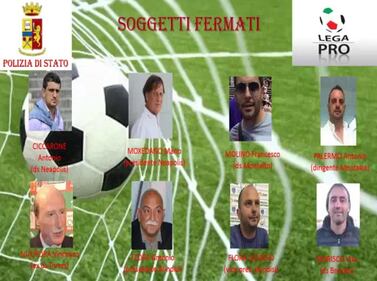 Ecco la rete criminale del calcioscommesse 2