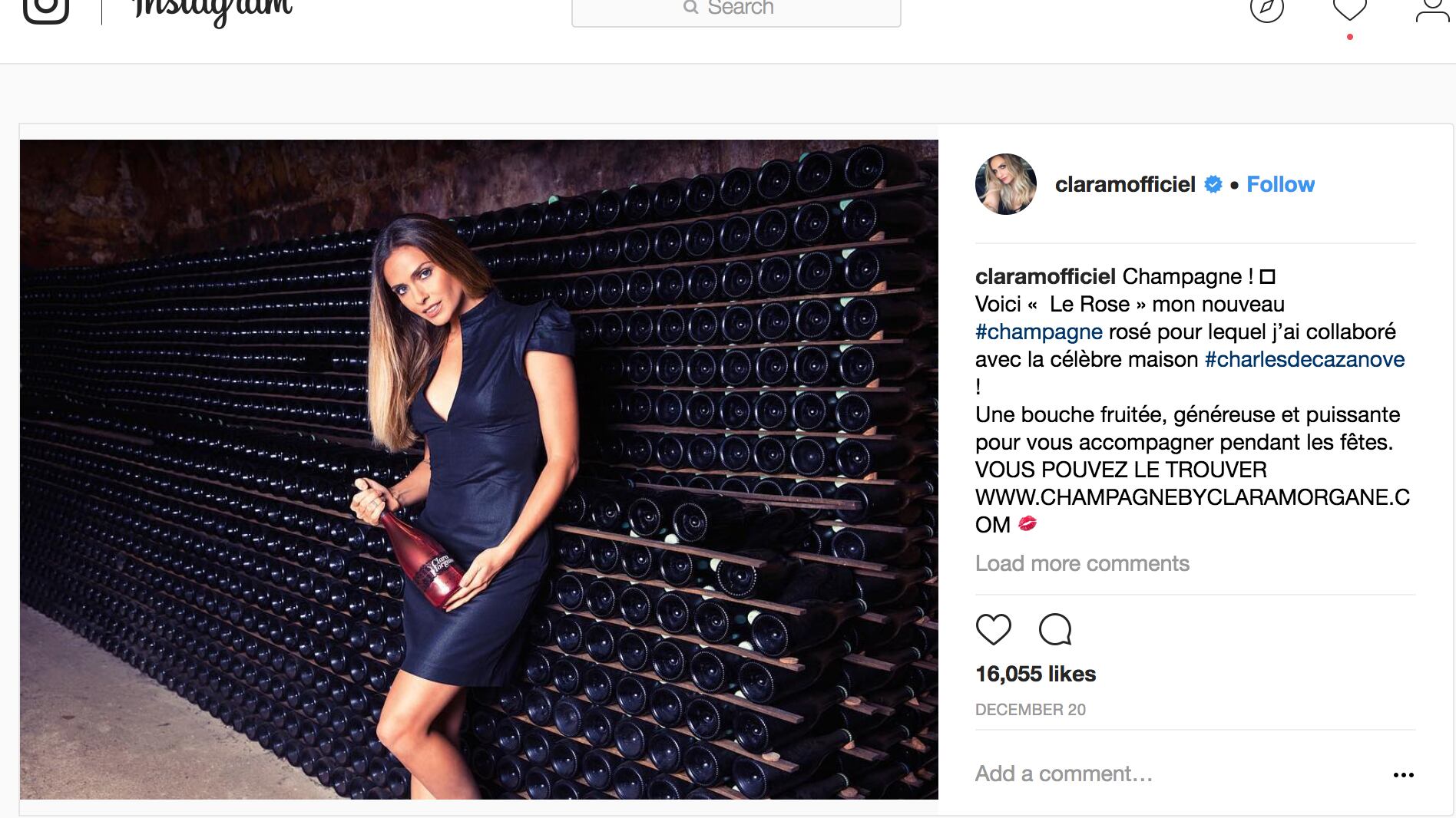 Pornostar pubblicizza lo champagne del conte. La lite finisce in tribunale