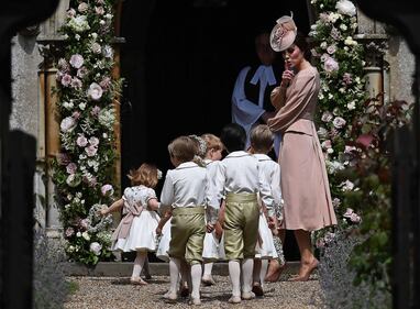 Kate al matrimonio della sorella Pippa 4