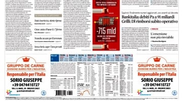 Appello del Sole: "Ora basta giochi"
