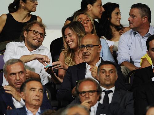Boschi e Lotti allo stadio per tifare Milan