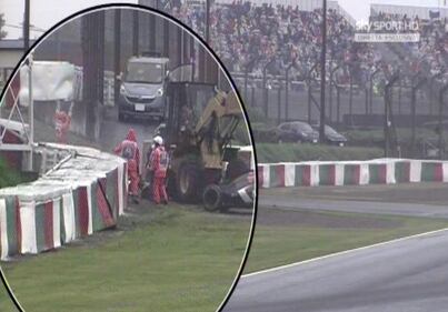 Gp di Suzuka, l'incidente di Bianchi 2