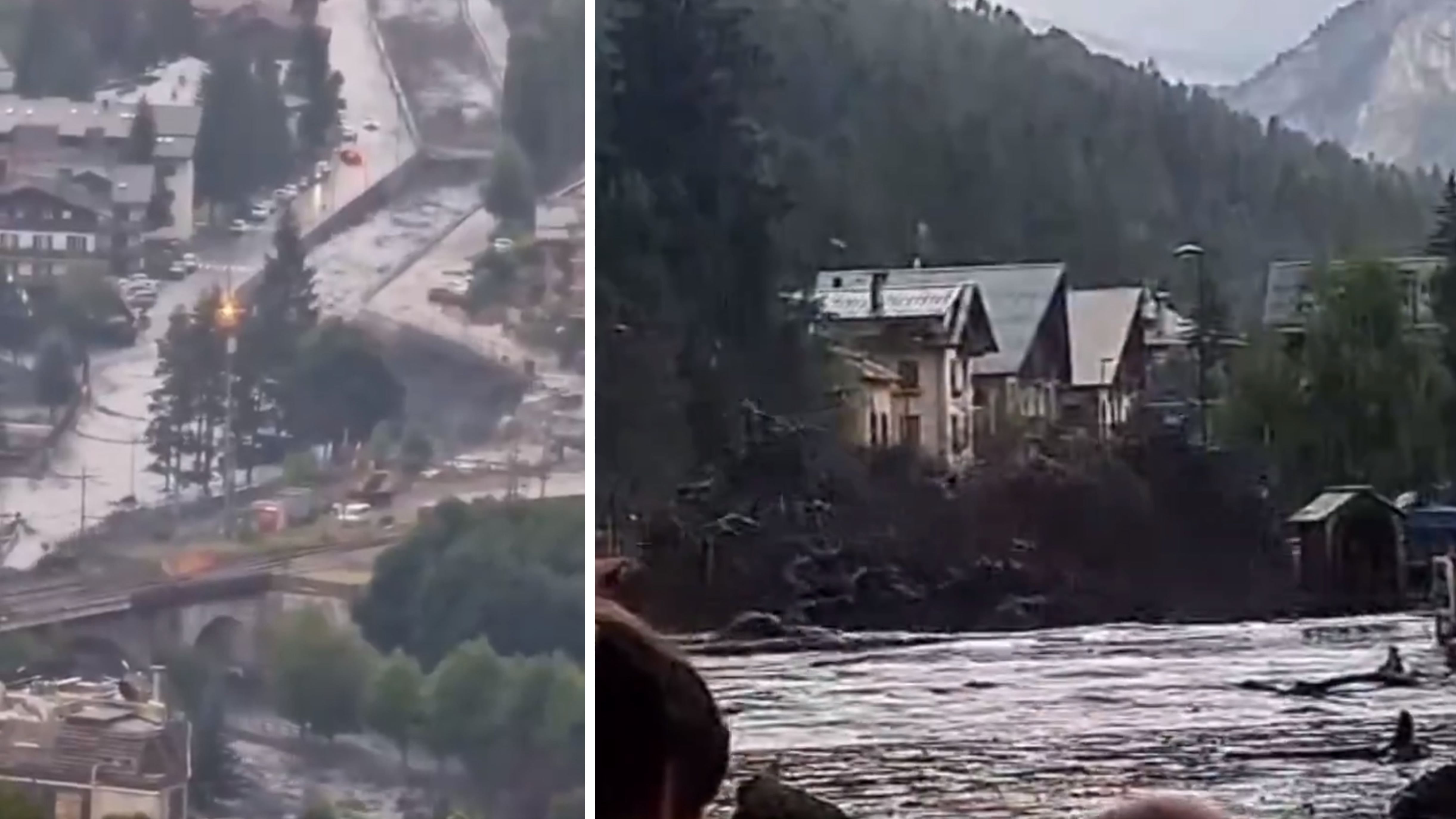 Maltempo in Piemonte, esonda il Frejus a Bardonecchia: un morto. Il sindaco: "State a casa"