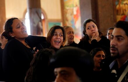 I funerali dei cristiani uccisi ad Alessandria 9