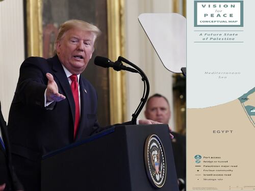 Trump cambia il Medio Oriente. Ora una mappa rivela il piano