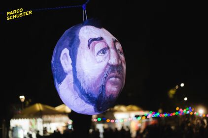 Pignatta con la testa di Salvini 5