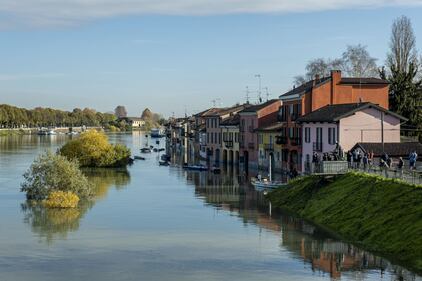 Il Ticino esonda a Pavia 9