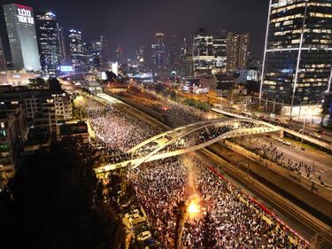 Proteste contro la riforma della giustizia in Israele 10