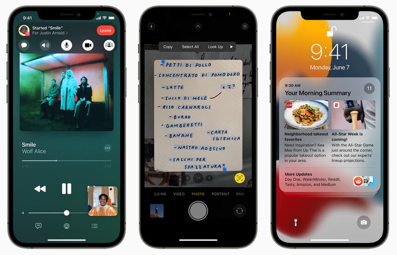 Apple iPhone 12 Pro iOS 15