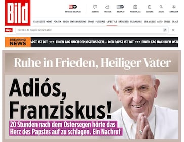 La stampa internazionale sulla morte di Papa Francesco 4