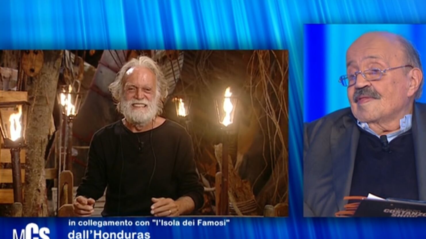 Maurizio Costanzo a Fogli: "Ma chi te l'ha fatto fare?"