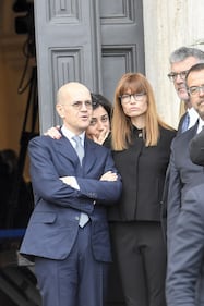 I funerali di Fabrizio Frizzi 5