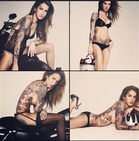 Jesse Lee, corpo da urlo e tatuaggi ovunque 6