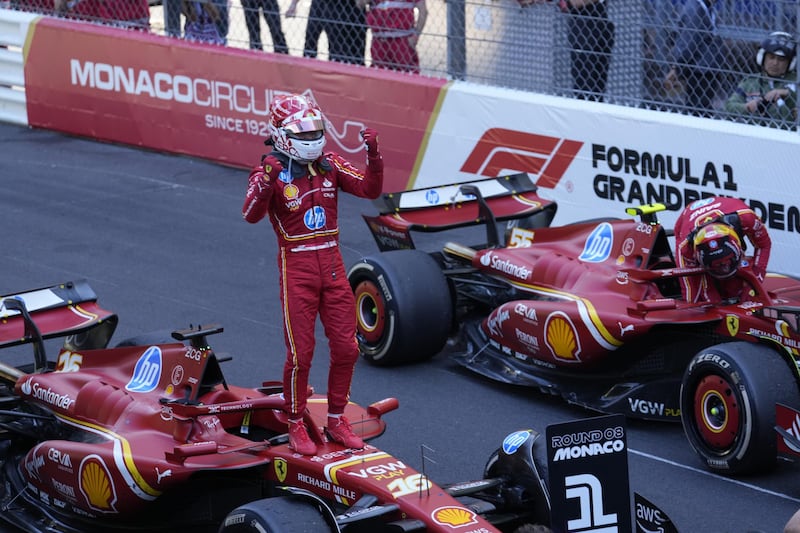 Leclerc trionfa per la prima volta in carriera nel Gp di Monaco: le immagini più belle della vittoria 1