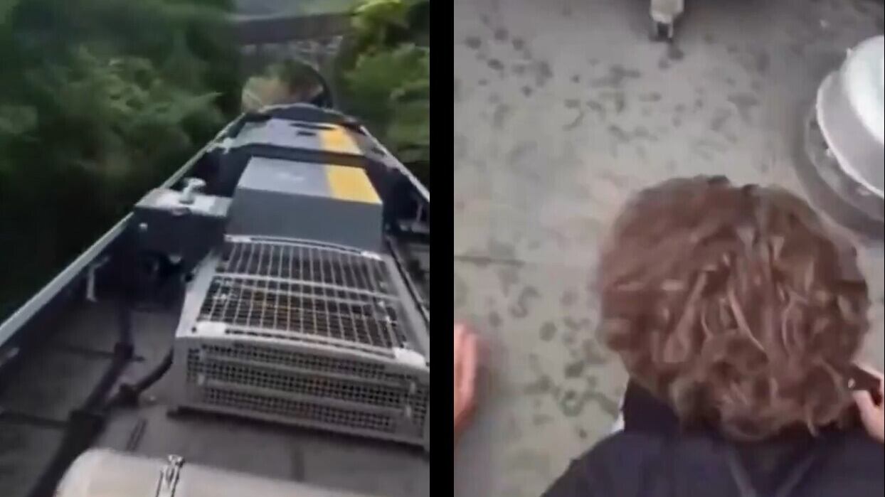 Dilaga il train-surfing: l'ultima follia dei ragazzi appesi al treno in corsa