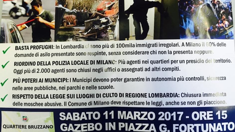 Via ai "sabati della sicurezza": prima tappa a Baggio e Bruzzano