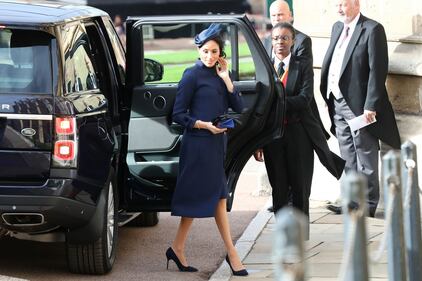 Meghan Markle alle nozze della Principessa Eugenia: foto 6