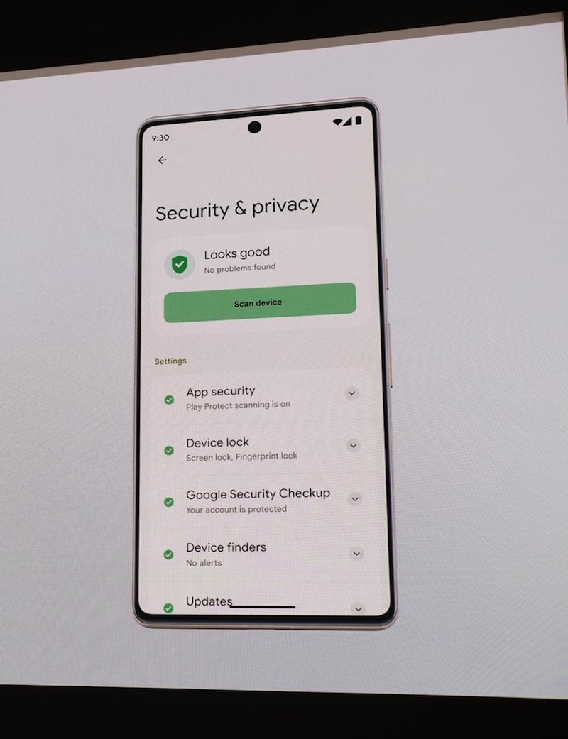sicurezza e privacy Google Pixel